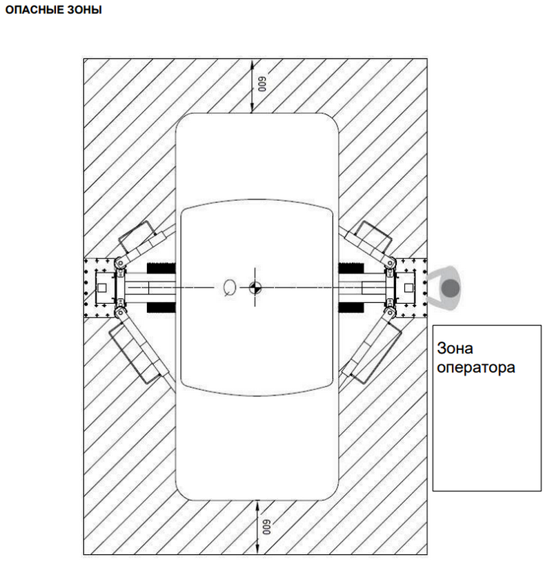 Подъемник двухстоечный электрогидравлический 4т, ALPHA 40E