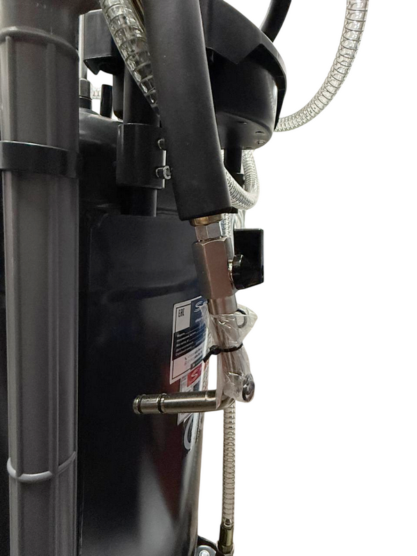 Установка сбора и замены масла с предкамерой НС-2097 80л Grey