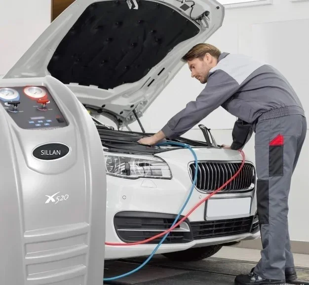Установка для заправки автокондиционеров Sillan X520