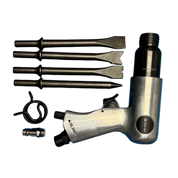 Пневмозубило с набором зубил SILLAN RT-3502