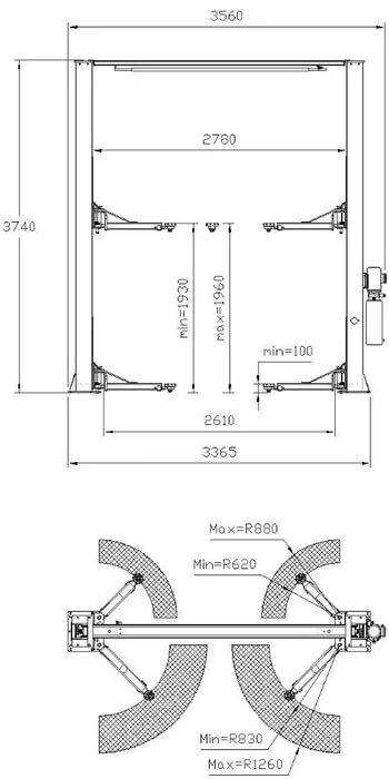 PL-4.0-2DA.1 380V комплект схема 1