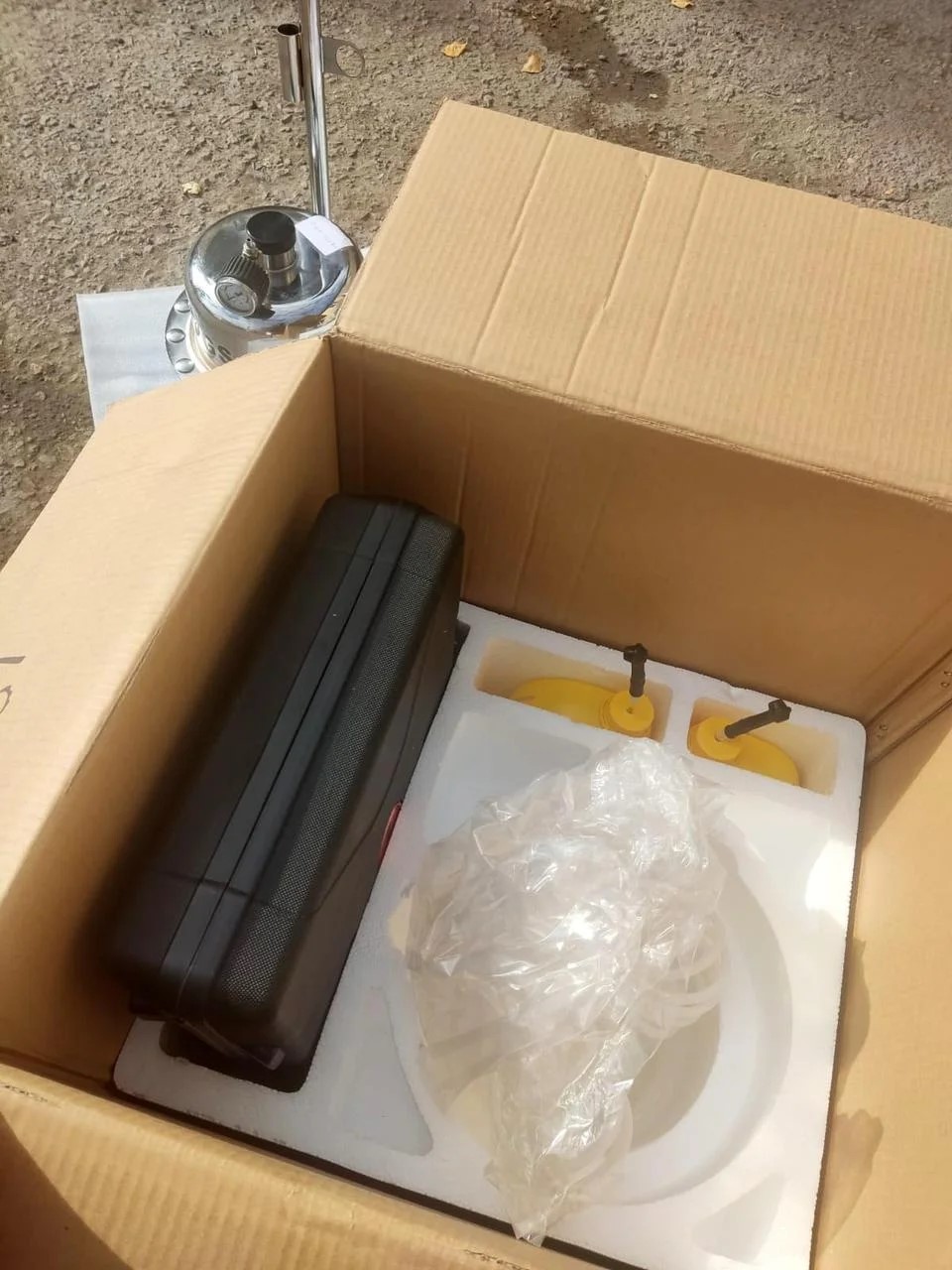 Аппарат по замене тормозной жидкости GS-432, Уценка, код: 171225-0002