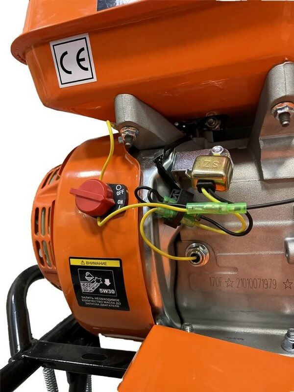 Бензиновый мотокультиватор Qazar MS100 MQ управление