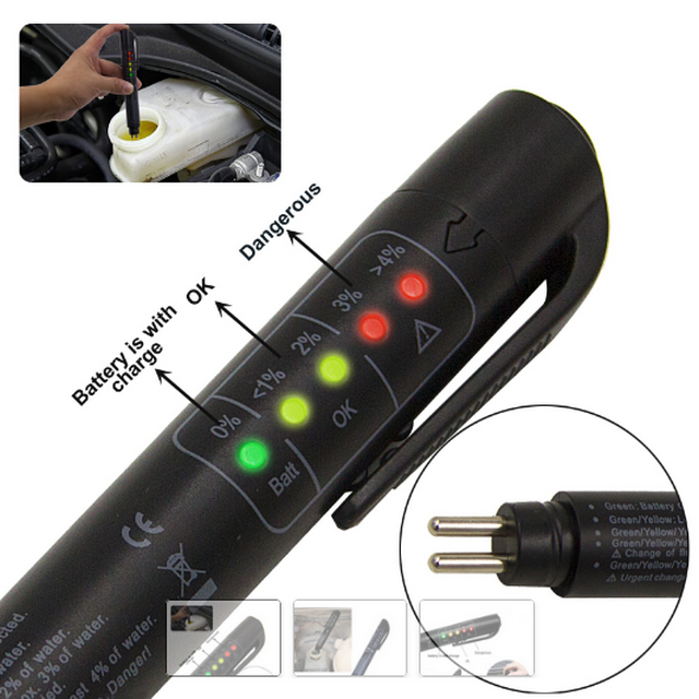 Цифровой тестер тормозной жидкости Sonic 47023