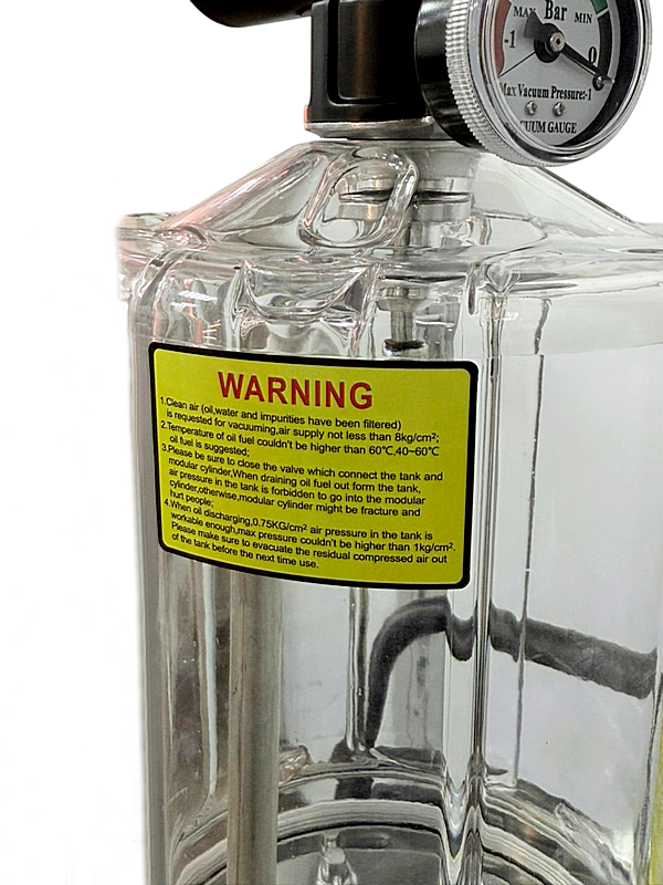 Установка сбора и замены масла с предкамерой НС-2097 80л Grey