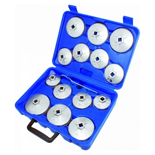 Набор съемников масляного фильтра 15 пр. (алюминий) MHR04112