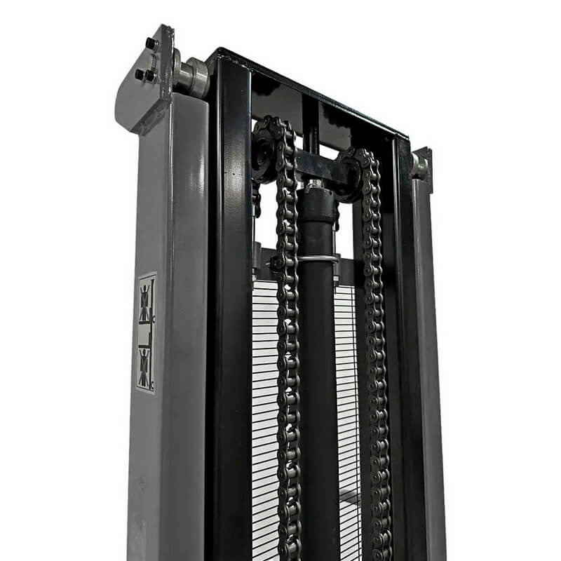 Штабелер гидравлический с электроподъемом РИО 1500кг механизм