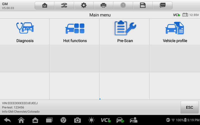 Автосканер диагностический Autel MaxiDAS DS900BT