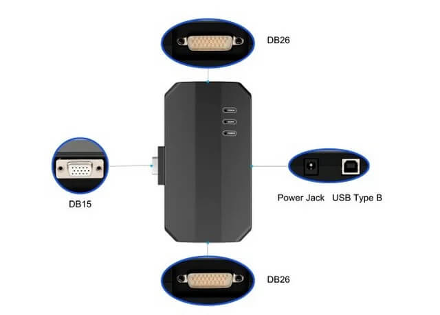 Адаптер X-PROG3 для ПК разъемы