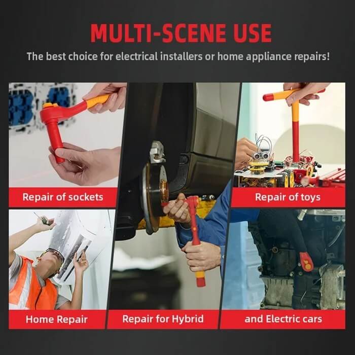 Набор инструмента диэлектрического 7 пр. Gatmatic фото 5