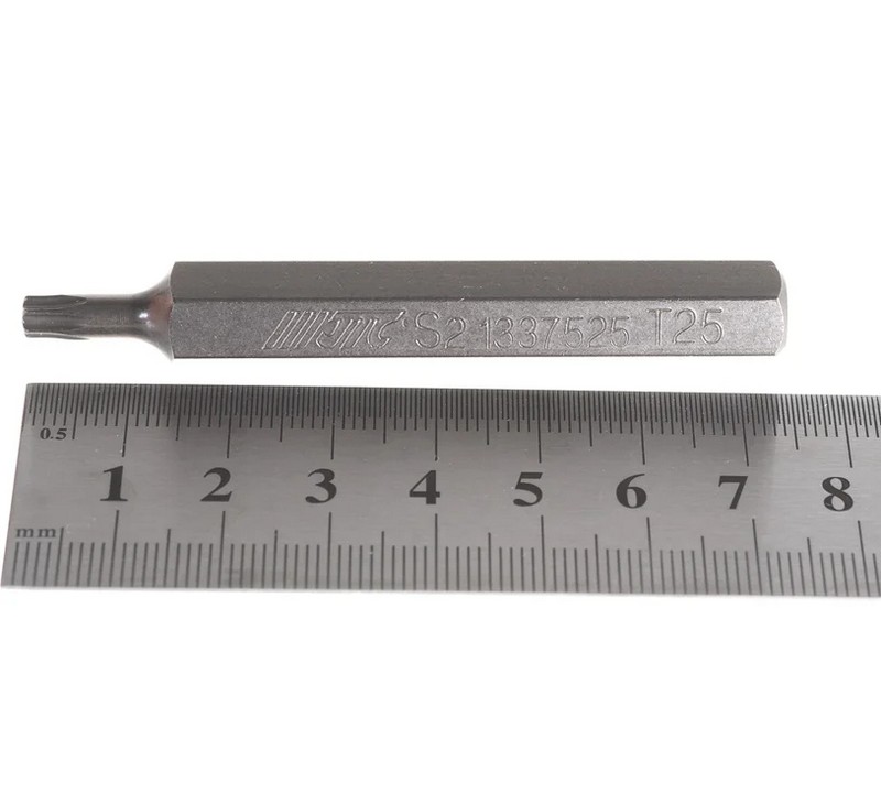  JTC-1337525 БИТА TORX Т25Х75ММ 10ММ УДЛИНЕННАЯ S2