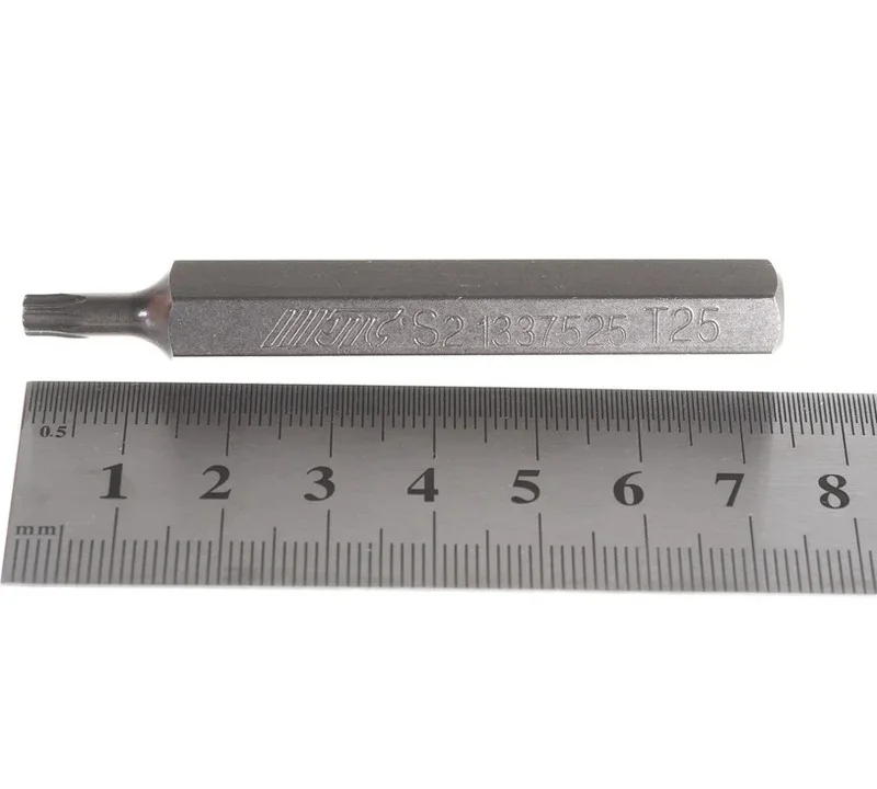  JTC-1337525 БИТА TORX Т25Х75ММ 10ММ УДЛИНЕННАЯ S2