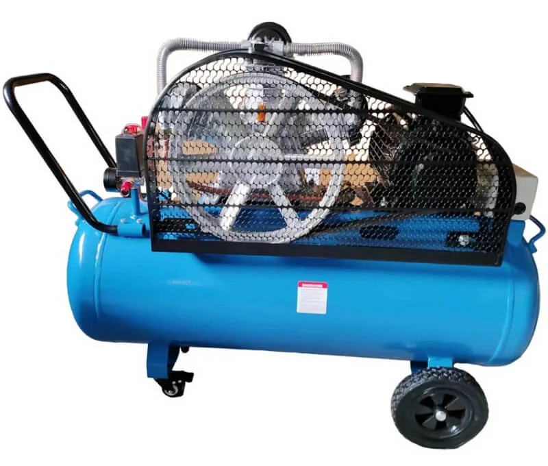 Компрессор воздушный 3065-100-10 380V-4.0HP вид сбоку