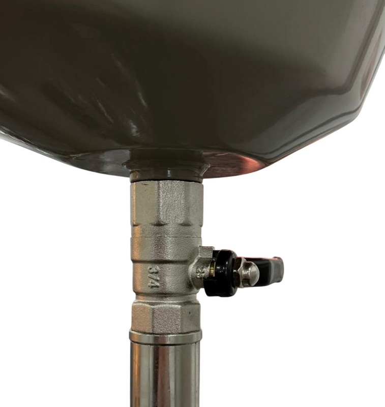 Установка сбора и замены масла с предкамерой НС-2097 80л Grey