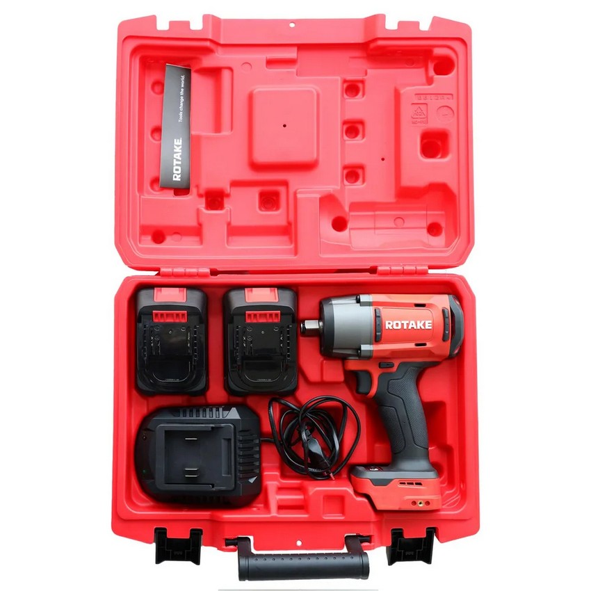 Гайковерт ударный аккумуляторный Rotake RC-8812