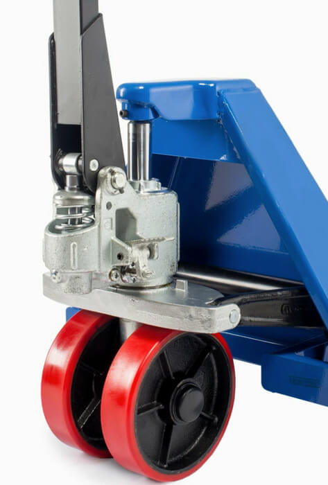 Тележка гидравлическая TOR RHP 2500 -полиуретановые колеса