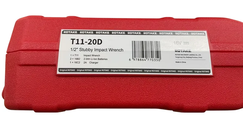 T11-20D Компактный  ударный гайковёрт 1/2″, 750 Нм