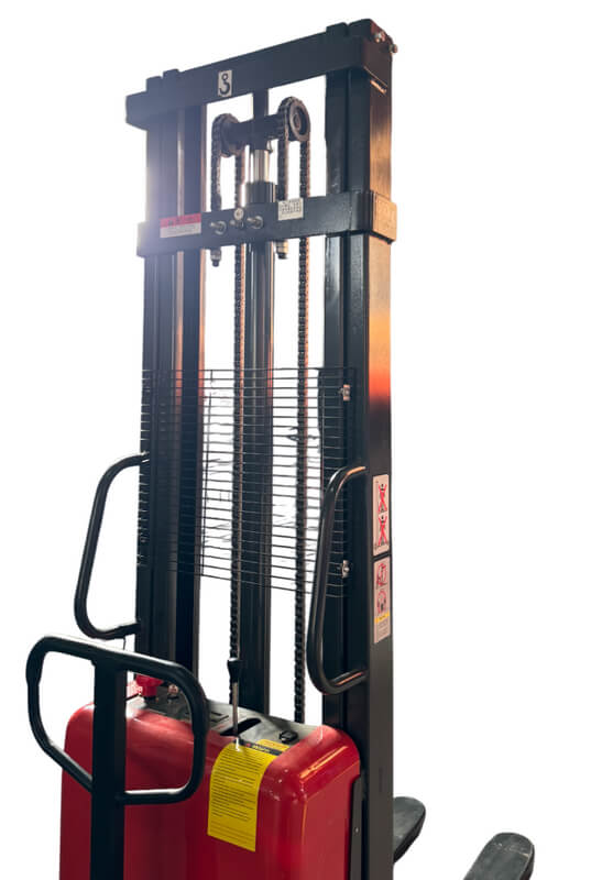 Штабелер гидравлический с электроподъемом РИО 1500кг-3500м М фото 7