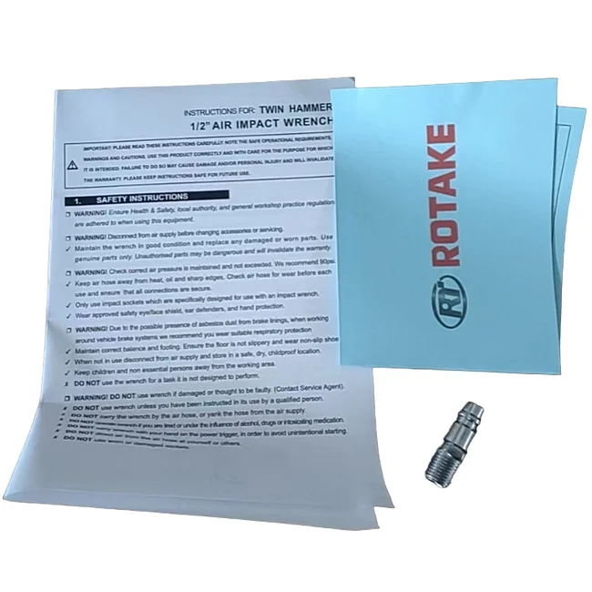 RT-5286 1/2" воздушный композитный гайковерт ROTAKE