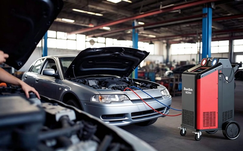SmartSafe AC519+ в работе