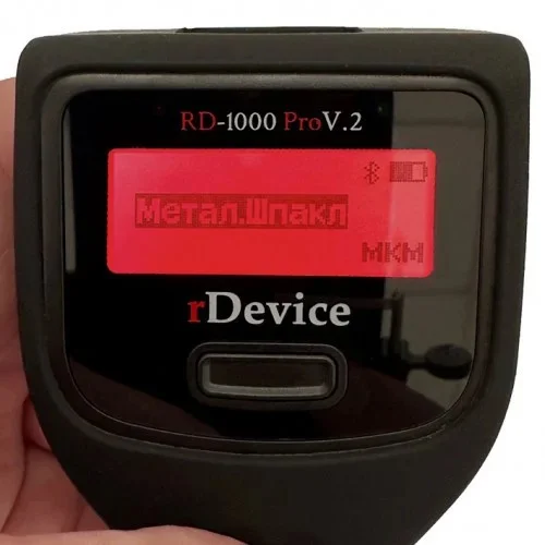 Толщиномер. Прибор для измерения толщины покрытия rDevice RD-1000 PRO v.2