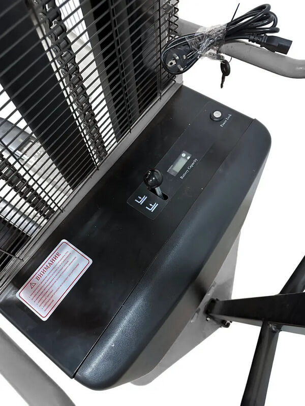 Штабелер гидравлический с электроподъемом РИО 1500кг управление