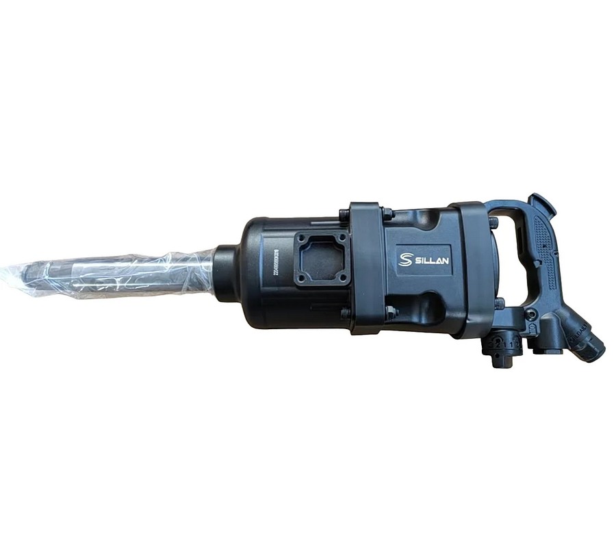 RT-5880K Пневмогайковерт SILLAN ударный (с длинным валом) в кейсе