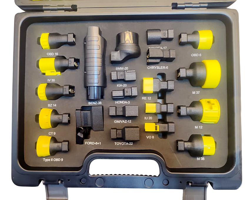 Набор адаптеров для диагностики грузовых и легковых автомобилей X-431 B BOX 