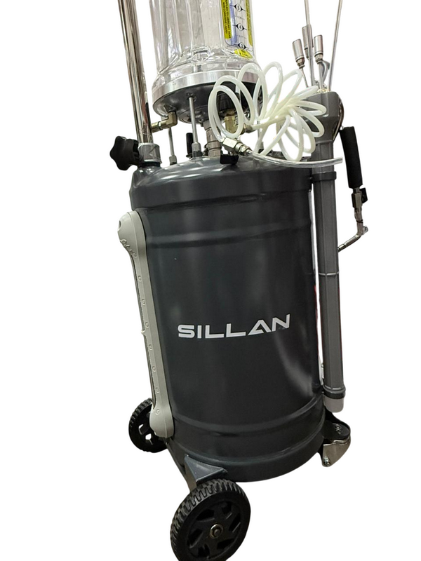 Установка сбора и замены масла с предкамерой НС-2097 80л Grey