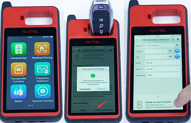 Программатор смарт-ключей Autel MaxiIM KM100