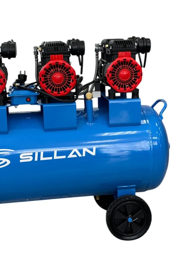 Компрессор воздушный Sillan (HM1.1JW*3/100L б/м) 100L/8Bar/230V