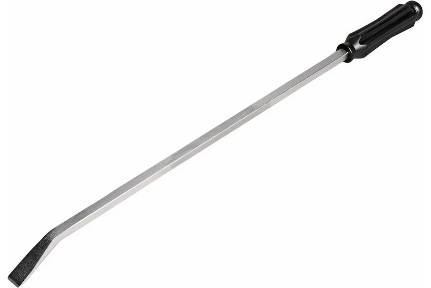 Лопатка монтажная 915мм с изгибом с резиновой ручкой JTС-3003