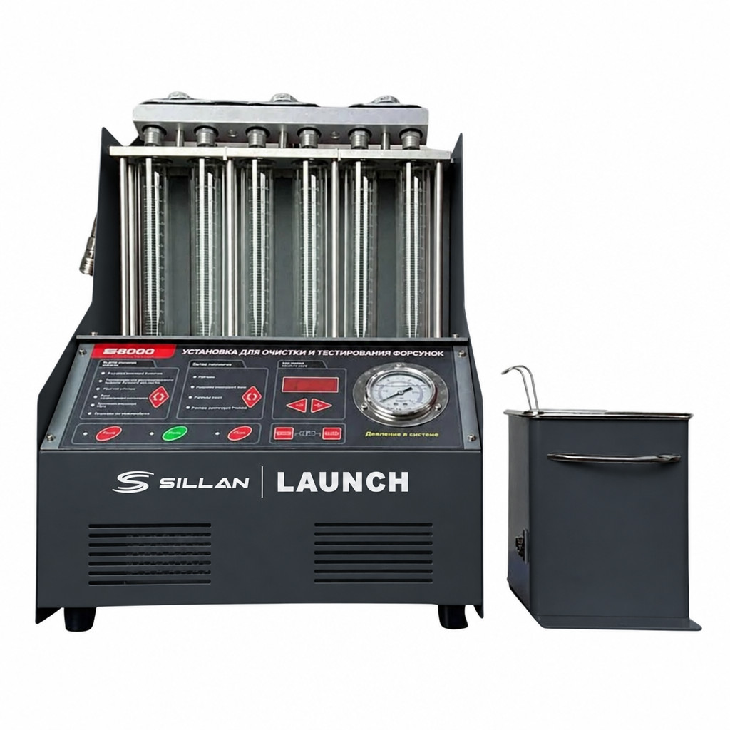Установка тестирования и очистки форсунок  S-6000 Sillan Launch Grey