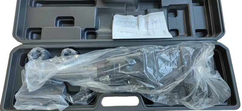 RT-5880K Пневмогайковерт SILLAN ударный (с длинным валом) в открытом кейсе