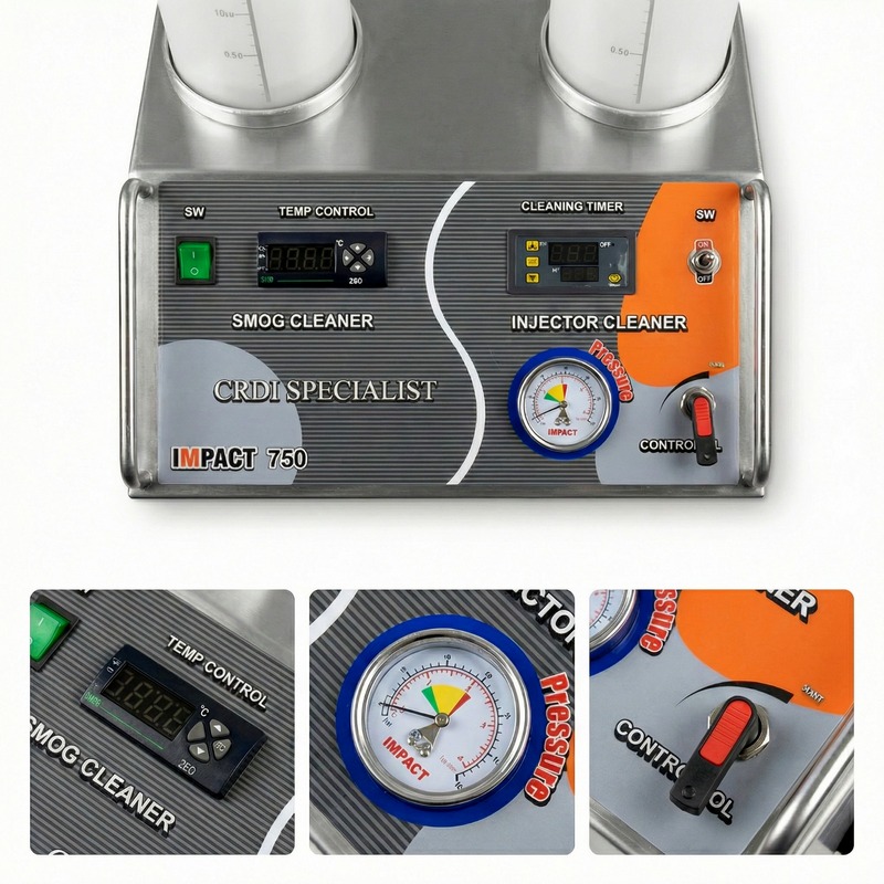 Установка по промывке топливной системы дизельных двигателей и системы воздухозабора IMPACT-750