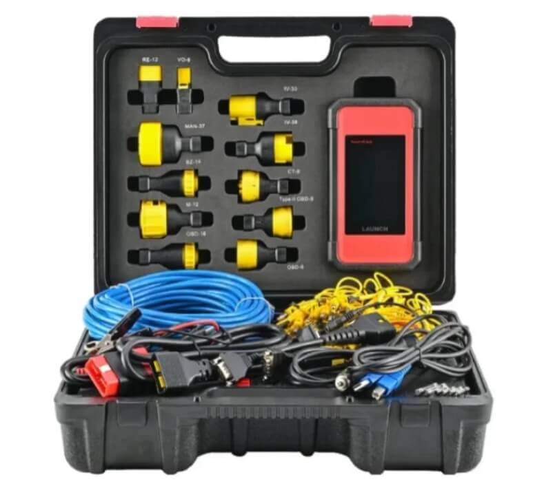 Диагностика грузового автомобиля с помощью сканера Лаунч