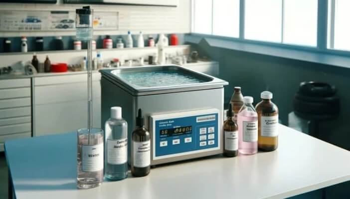 Какую жидкость заливать в ультразвуковую ванну