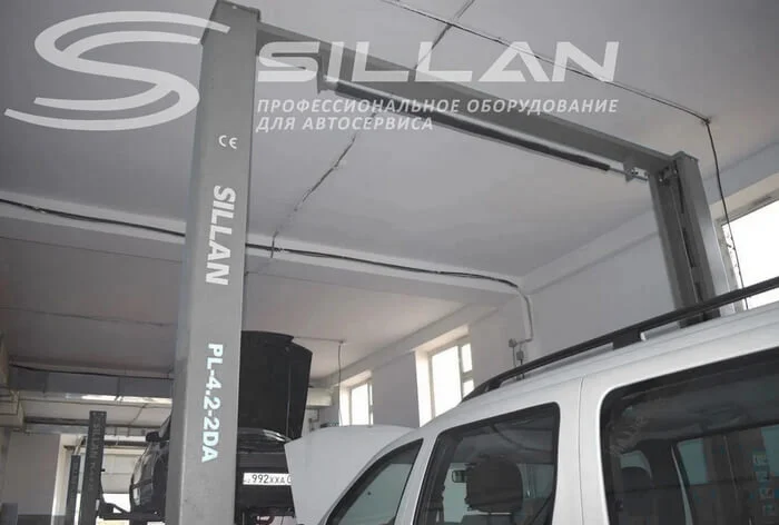 2-х постовой подъемник 4т. PL-4.2-2DA. 380V КОМПЛЕКТ верхняя синхронизация
