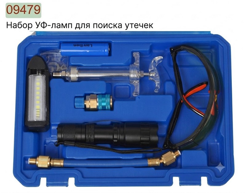 Набор для поиска утечек с помощью УФ-излучения 09479
