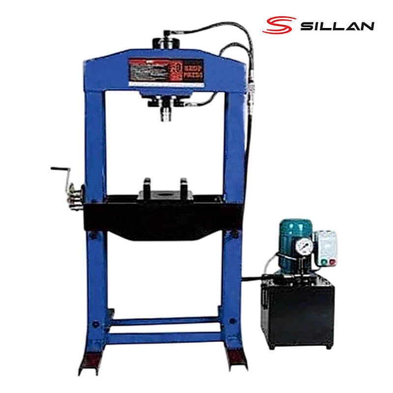 Пресс электро-гидравлический напольный 50т T61350L внешний вид