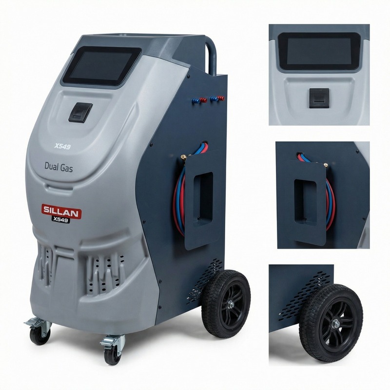 Установка для заправки автокондиционеров Sillan X549