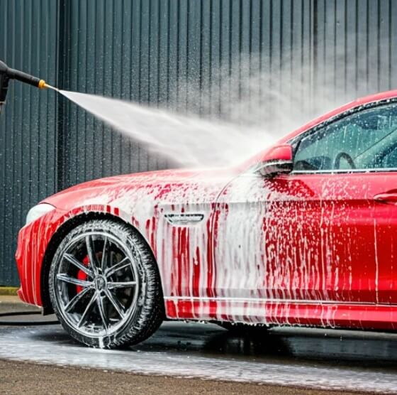 Аппарат высокого давления с пенокомплектом для очистки фото Аппарат высокого давления с пенокомплектом для очистки