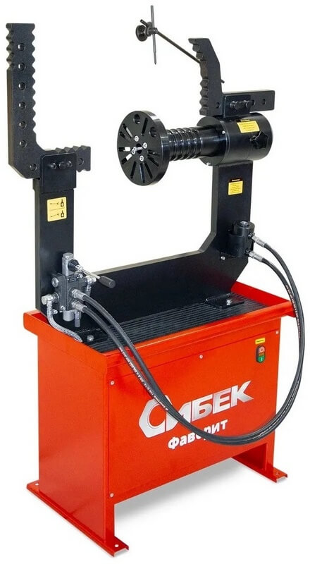 Стенд для правки дисков Фаворит-220 вид спереди