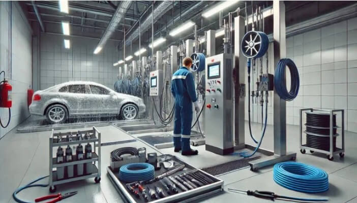 Как установить оборудование для мойки Как установить оборудование для мойки