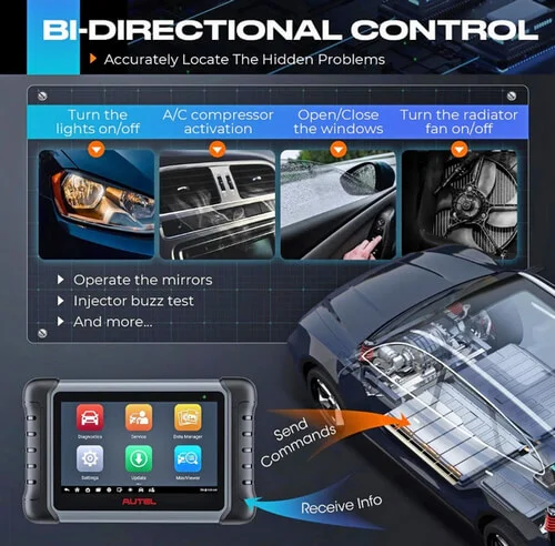 Autel MaxiPRO MP808S полный контроль вашего авто