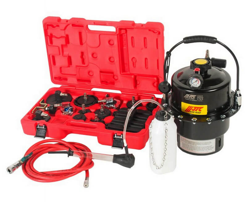 Приспособление для прокачки тормозов  JTC-4331 комплектация