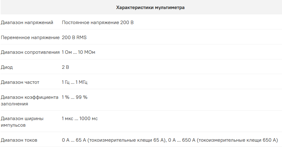Мультиметр Autel