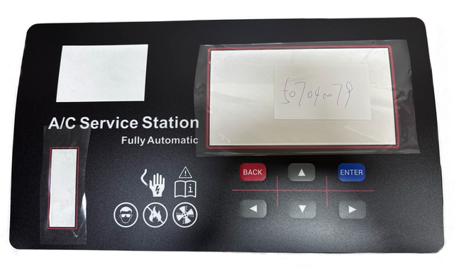 Лицевая панель основного блока AC519 V3.0 507040079