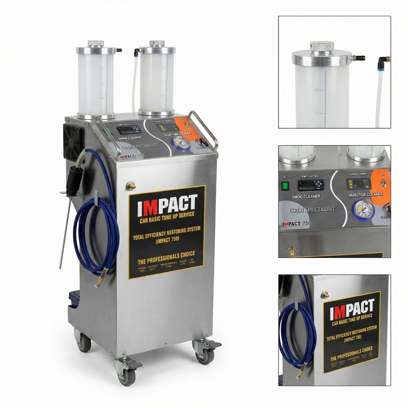 Установка по промывке топливной системы дизельных двигателей и системы воздухозабора IMPACT-750