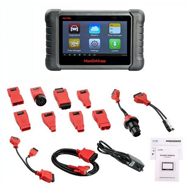 Сканер диагностический Autel MaxiDAS DS808 проводной